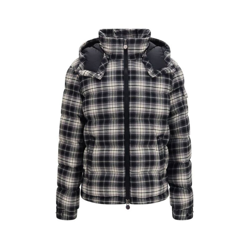 Moncler Black Cotton Full-Length Men's Jacket